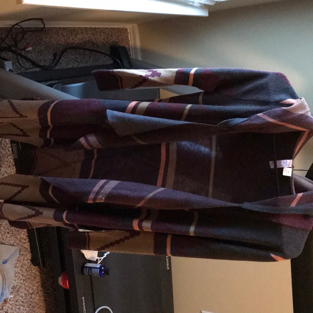 Hooded cardigan